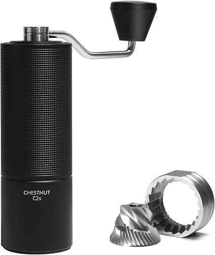 TIMEMORE Chestnut C2S Manual Coffee Grinder, Stainless...